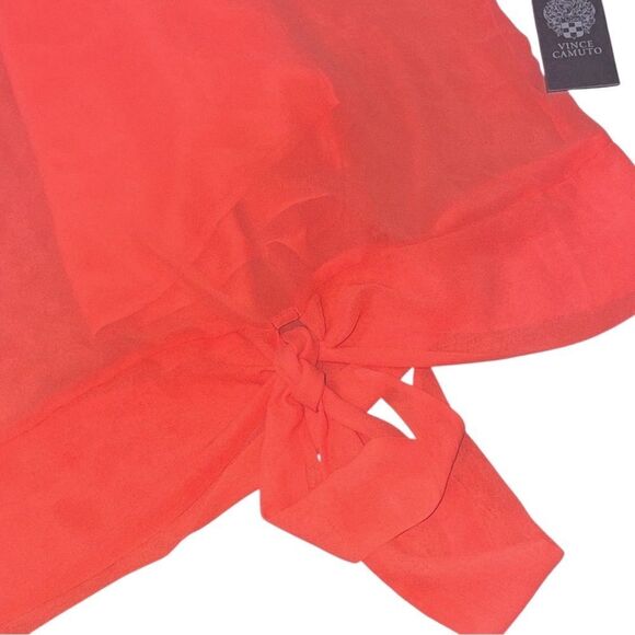 Vince Camuto Coral Blaze Sheer Blouse — XS - Picture 3 of 8